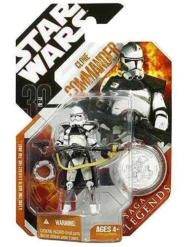 Star Wars Revenge of the Sith 2007 Saga Legends 30th Anniversary Clone Commander