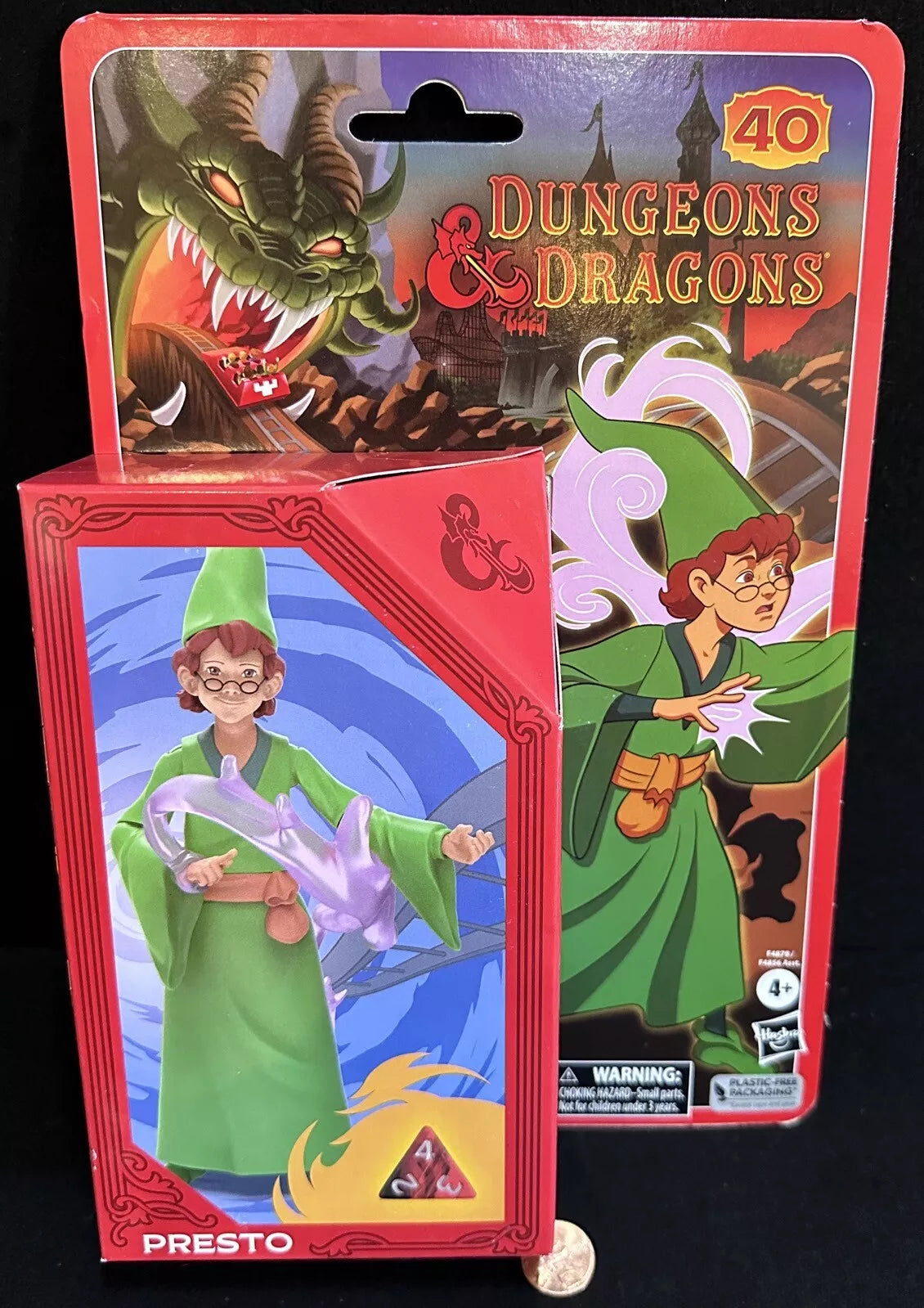Hasbro Dungeons & Dragons 1980's Cartoon - Presto The Wizard