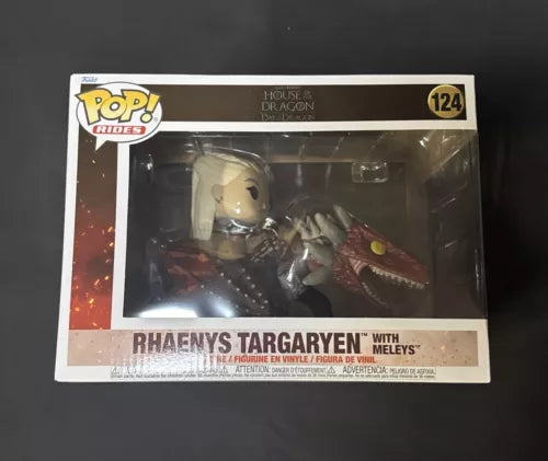 FUNKO POP! Rides Deluxe: House of the Dragon S3 - Rhaenys Targaryen with Meleys
