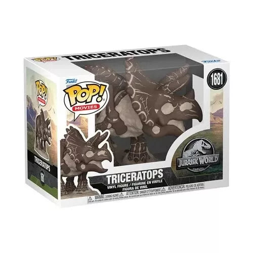 Funko Pop Jurassic Park - Fossil Triceratops Vinyl Figure - #1681
