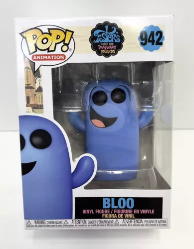 Funko POP! Animation -Foster's Home for Imaginary Friends Vinyl Figure - Bloo #942