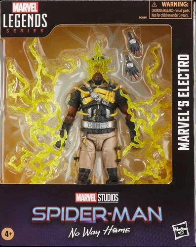 Marvel Legends Studios 6" Figure Spider-Man No Way Home Deluxe Electro