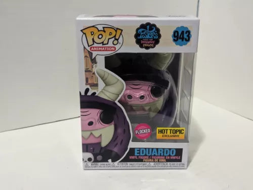 Eduardo Flocked Foster's Home for Imaginary Friends Funko Pop! Hot Topic 943