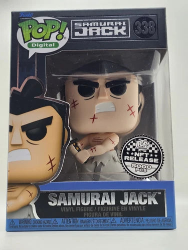 SAMURAI JACK Funko Pop 1/5000 Cartoon Network Digital Physical Pop