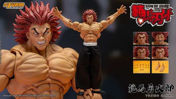 Storm Collectibles Baki Hanma Yujiro Action Figure Son of Ogre