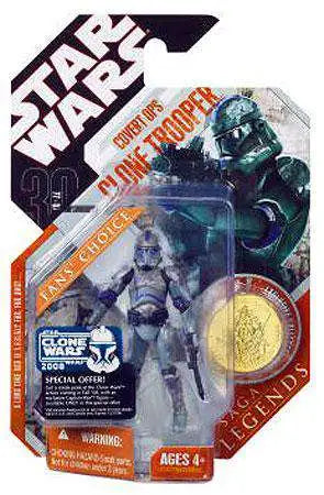 Star Wars Revenge of the Sith 2007 Saga Legends (30th Anniversary) Covert Ops Clone Trooper Action Figure