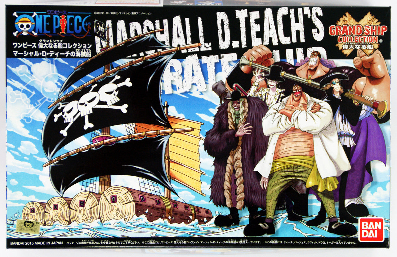 Bandai One Piece Grand Ship Collection Marshall D. Teach's Pirate Ship