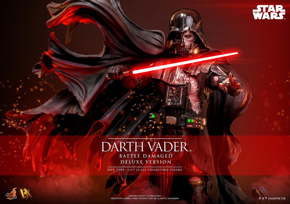 Star Wars DX45B Darth Vader (Battle Damaged) Deluxe 1/6th Scale Collectible Figure