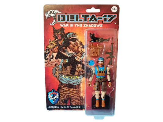 Delta-17: War in the Shadows Leonidas Action Figure
