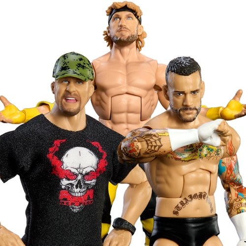 Mattel WWE Elite - Netflix Raw Box - CM Punk - Wrestling Action Figure