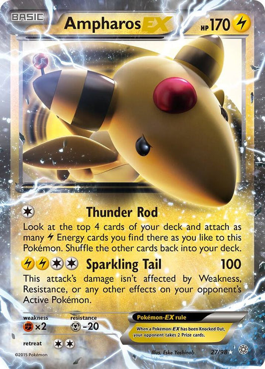 Ampharos EX - XY - Ancient Origins