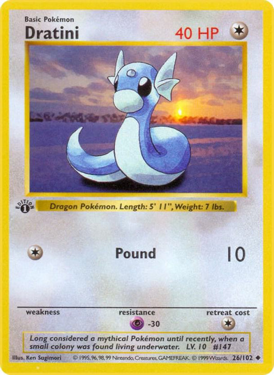 Dratini - Base Set (Shadowless)