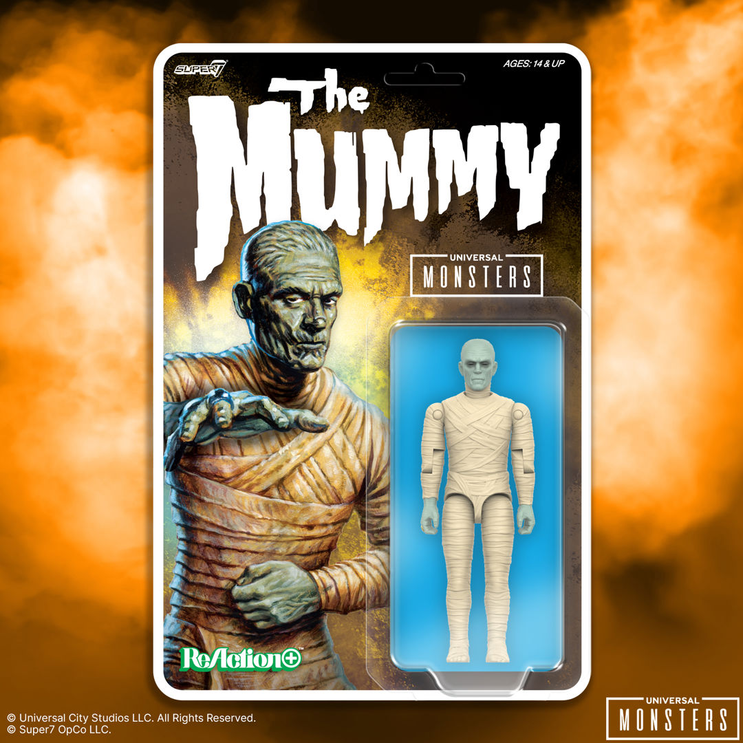 Universal Monsters ReAction+ The Mummy Action Figure