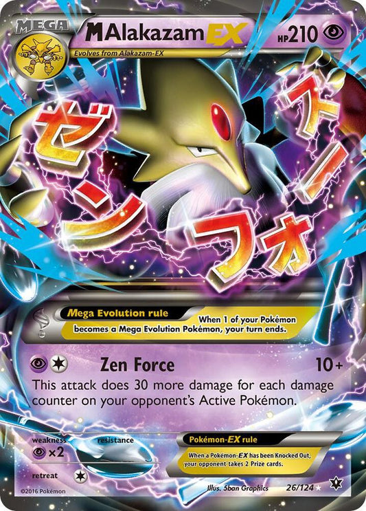 M Alakazam EX - XY - Fates Collide
