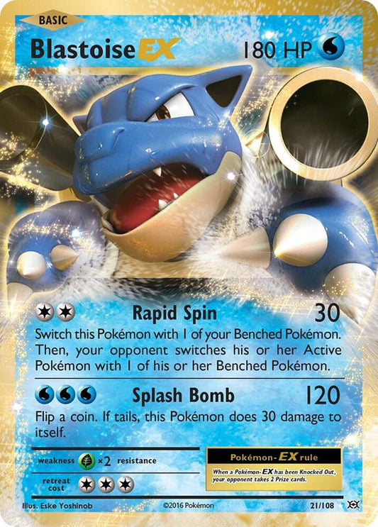 Blastoise EX - XY - Evolutions