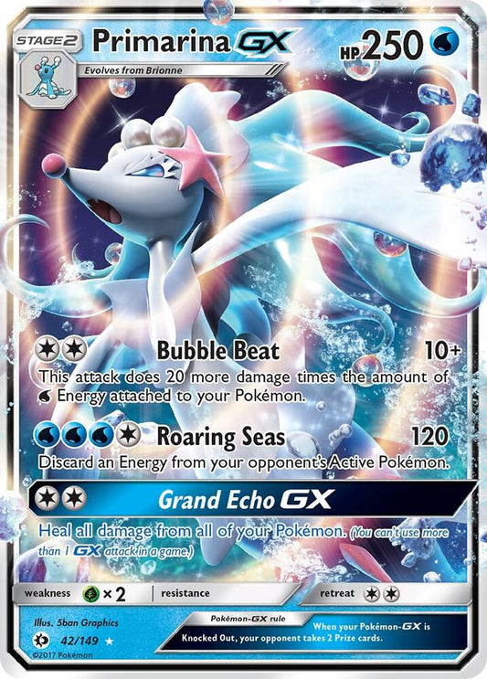 Primarina GX - SM Base Set
