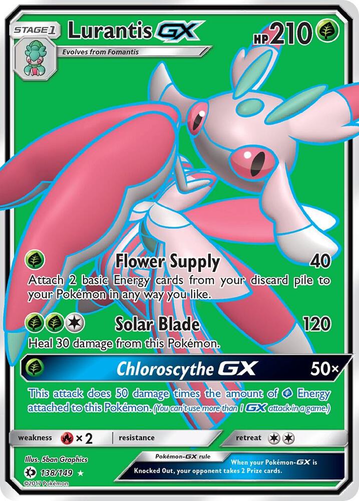 Lurantis GX (Full Art) - SM Base Set