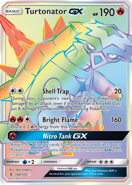 Turtonator GX (Secret) - SM - Guardians Rising