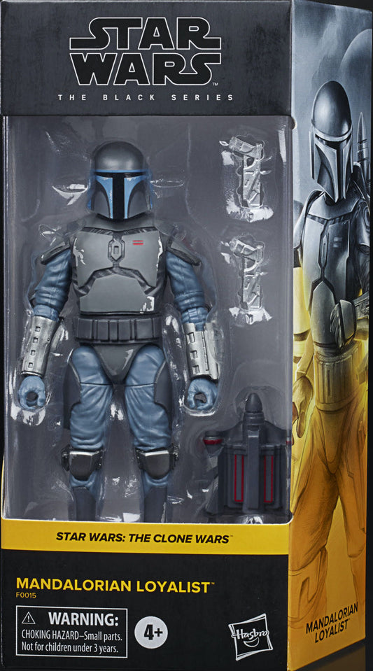 Star Wars Black Series Mandalorian Loyalist Clone Wars 6”