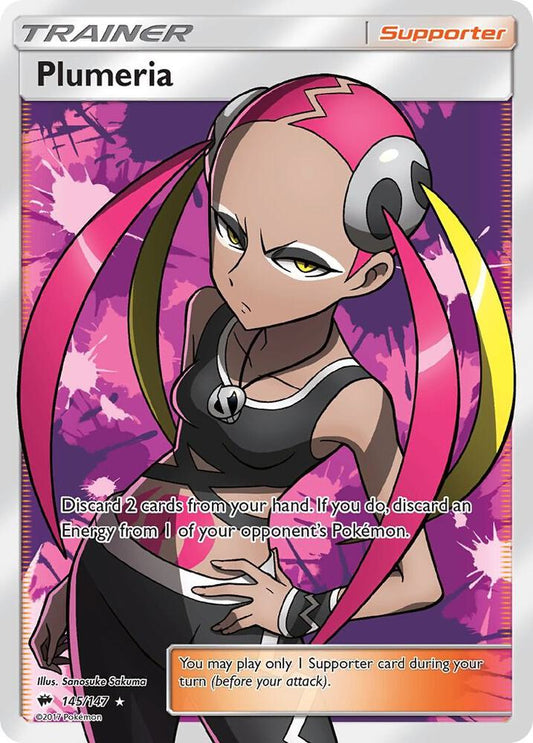 Plumeria (Full Art) - SM - Burning Shadows