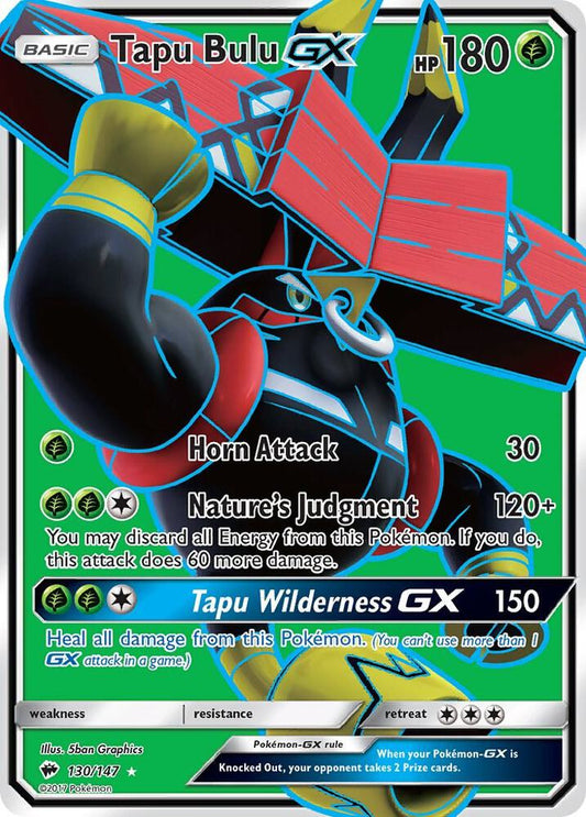Tapu Bulu GX (Full Art) - SM - Burning Shadows