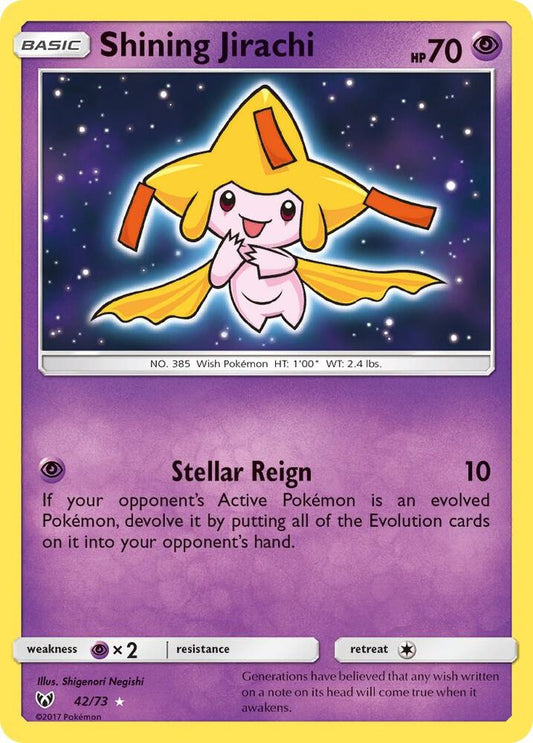 Shining Jirachi - Shining Legends