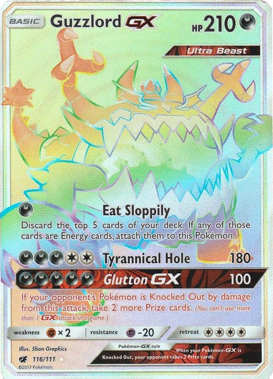 Guzzlord GX (Secret) - SM - Crimson Invasion