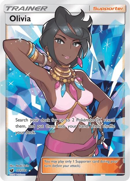 Olivia (Full Art) - SM - Crimson Invasion