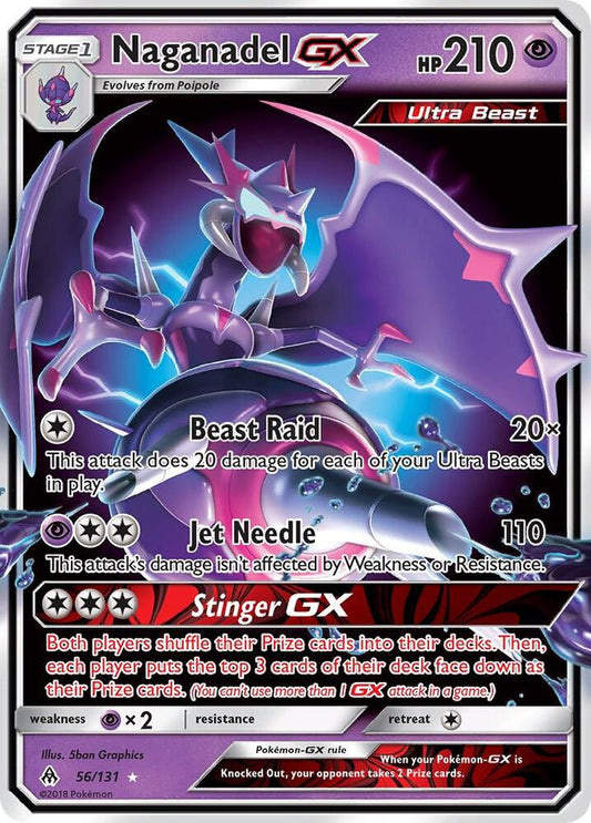 Naganadel GX - SM - Forbidden Light