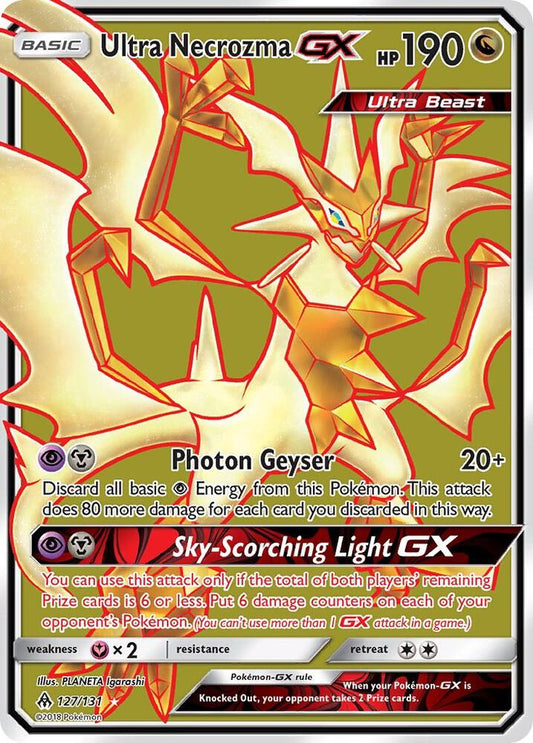 Ultra Necrozma GX (Full Art) - SM - Forbidden Light