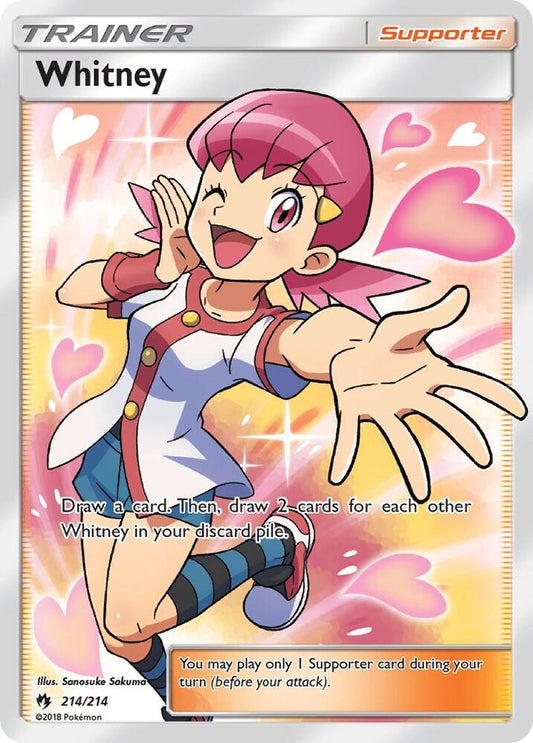 Whitney (Full Art) - SM - Lost Thunder