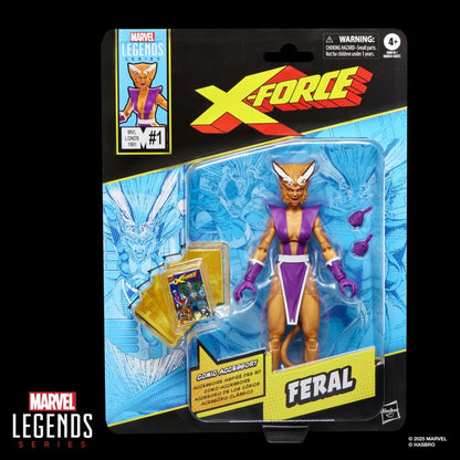 X-Force #1 (1991) Marvel Legends Feral Action Figure