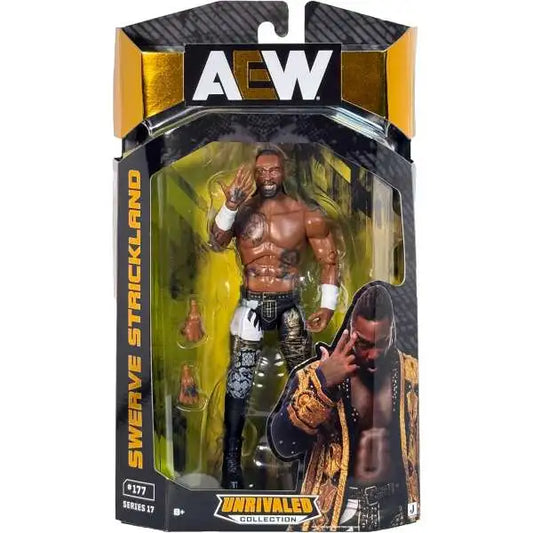 AEW All Elite Wrestling Full Gear Swerve Strickland Exclusive Action Figure