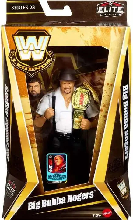 WWE Wrestling Elite Collection Legends Series 23 Big Bubba Rogers