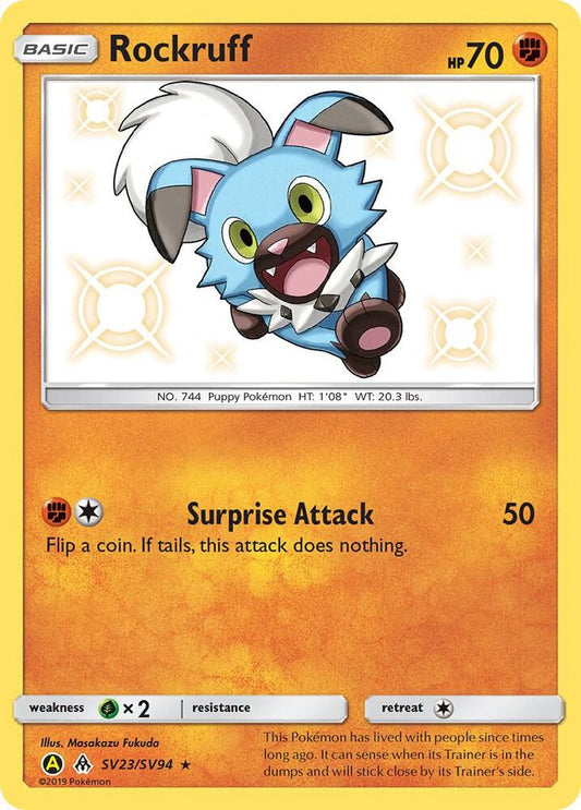 Rockruff - Hidden Fates: Shiny Vault