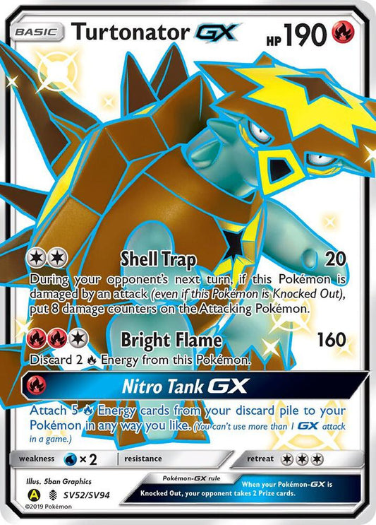 Turtonator GX - Hidden Fates: Shiny Vault