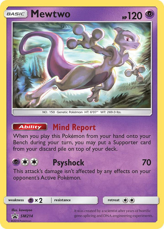 Mewtwo - SM214 - SM Promos