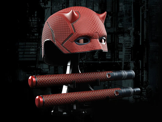 Hasbro Collectibles - Daredevil: Born Again - Marvel Legends - Premium Roleplay Mask and Billy Club
