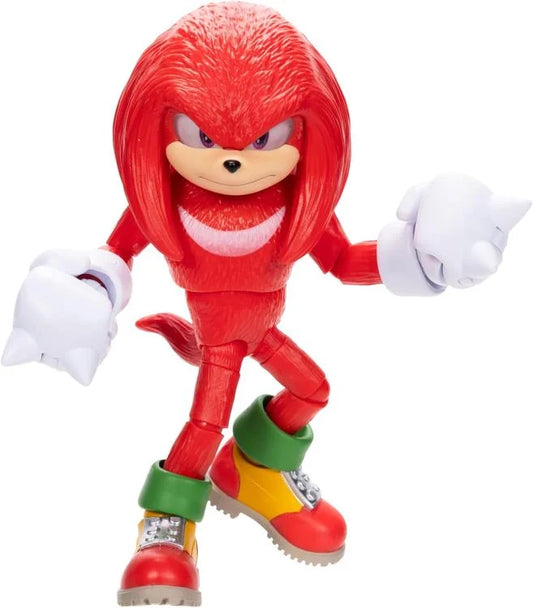 Sonic The Hedgehog 3 Movie Wave 2 Knuckles Action Figure