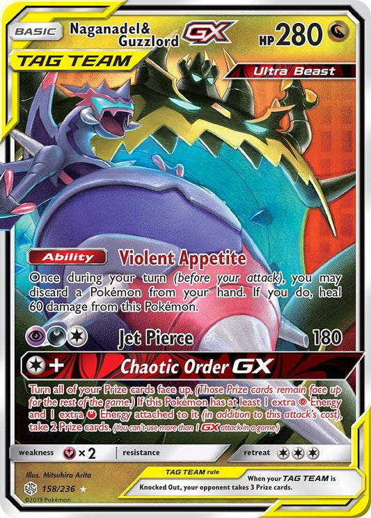 Naganadel & Guzzlord GX - SM - Cosmic Eclipse