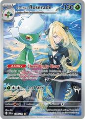 Cynthia's Roserade #184 Pokemon Destined Rivals graded