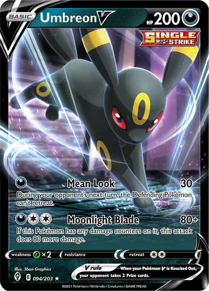 Umbreon V - SWSH07: Evolving Skies