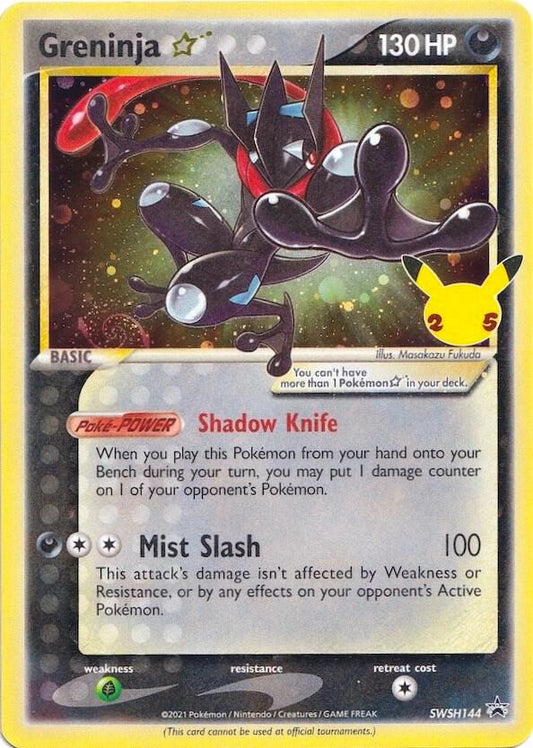 Greninja Star - SWSH: Sword & Shield Promo Card graded slab