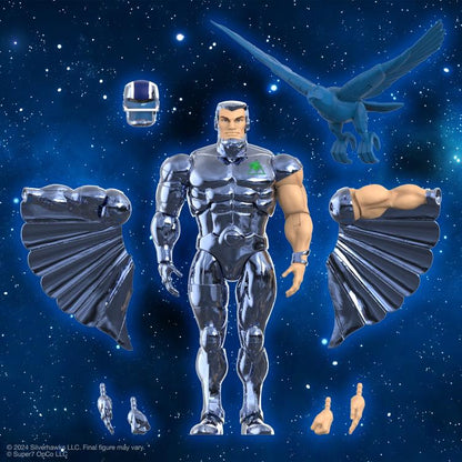 Super7 - SilverHawks - ULTIMATES! Wv6 - Steelwill (VAC Metal - Toy Version)