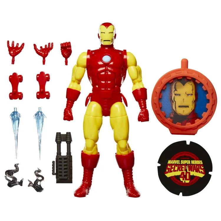 Secret Wars Marvel Legends Iron Man Action Figure