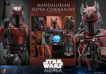 Star Wars: Ahsoka TMS127 Mandalorian Super Commando 1/6th Scale Collectible Figure