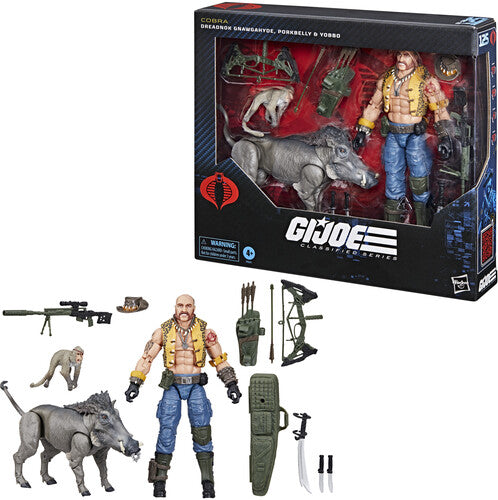 G.I. Joe - Classified Series - #125 Dreadnok Gnawgahyde with Porkbelly & Yobbo