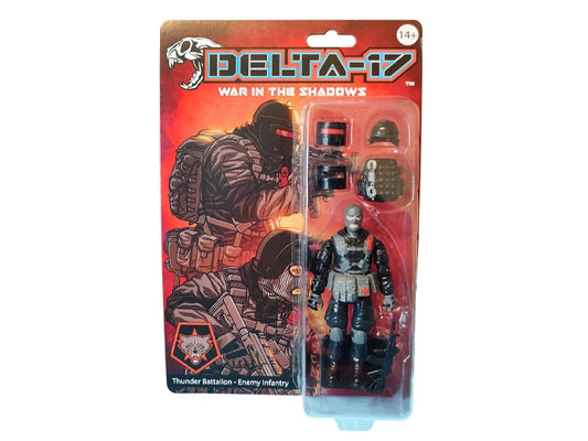 Delta-17: War in the Shadows Retrograd Thunder Battalion Infantry Action Figure