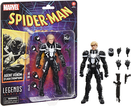 Hasbro Collectibles - Spider-Man Retro Comics - Marvel Legends - Agent Venom (Flash Thompson) Action Figure