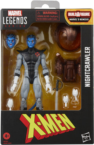 Marvel Legends - Nightcrawler Action Figure & Nemesis BAF Piece